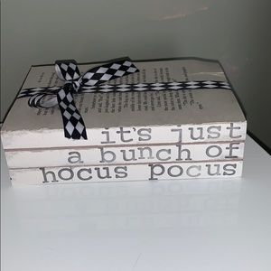 Farmhouse Stamped Books Hocus Pocus